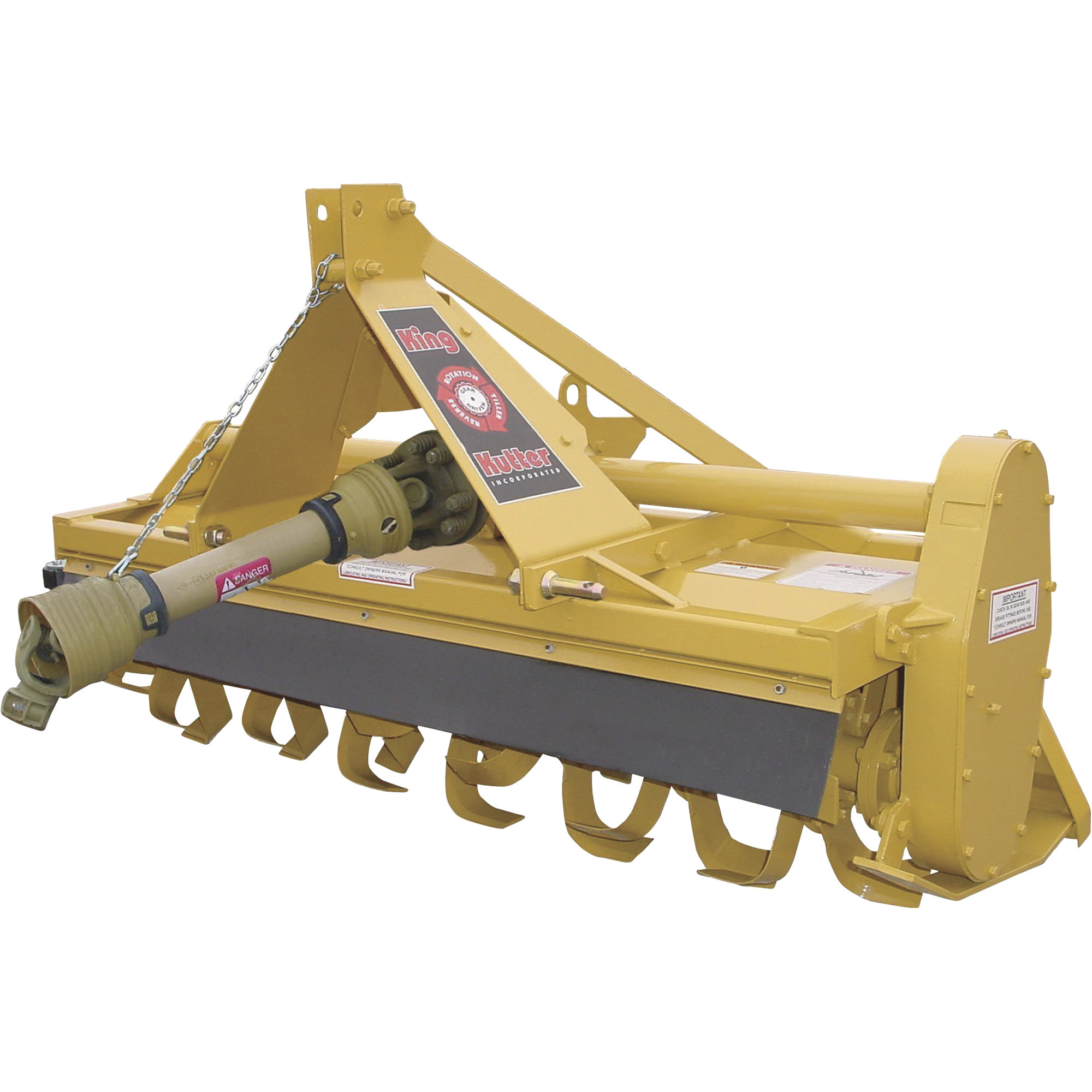 King Kutter Gear-Driven Reverse Tine Rotary Tiller, 72in.W, Model# RTG-72